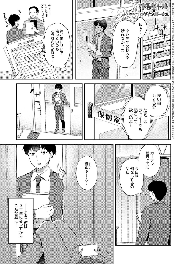 【エロ漫画】 ゆるギャル×ログインボーナス  タイガー サンプル画像
