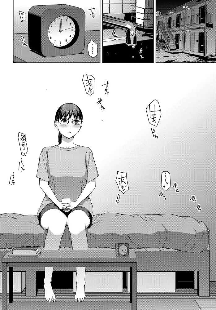 【エロ漫画】 壁越しの嬌声  岩崎ユウキ コミックバベル編集部 サンプル画像