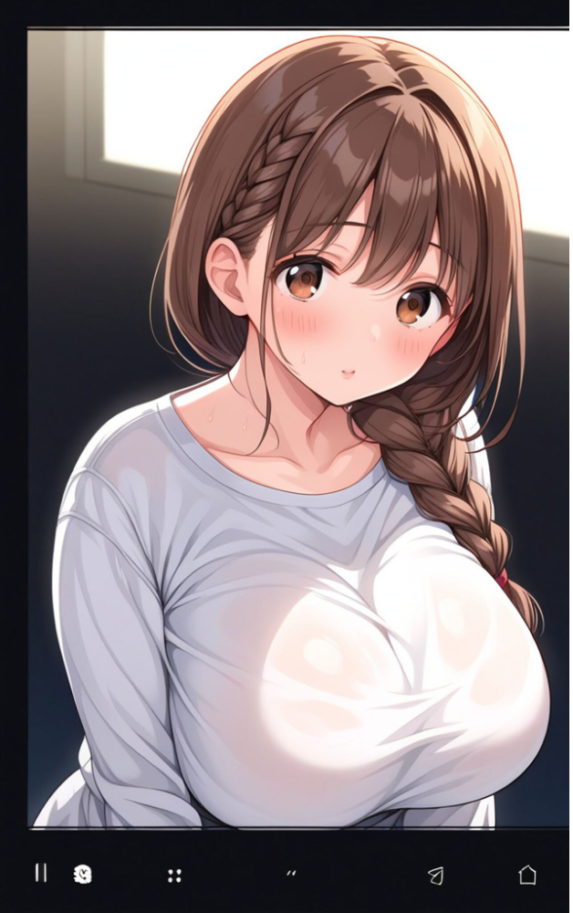 【エロ漫画】 となりのお姉さんが毎日ハメられにやってくる モザイク版 AIテトル あいラビ サンプル画像