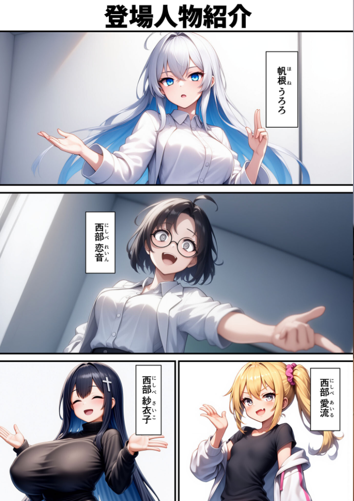 【エロ漫画】 帆根博士の羞恥受難4 モザイク版 朝露まほし あいラビ サンプル画像
