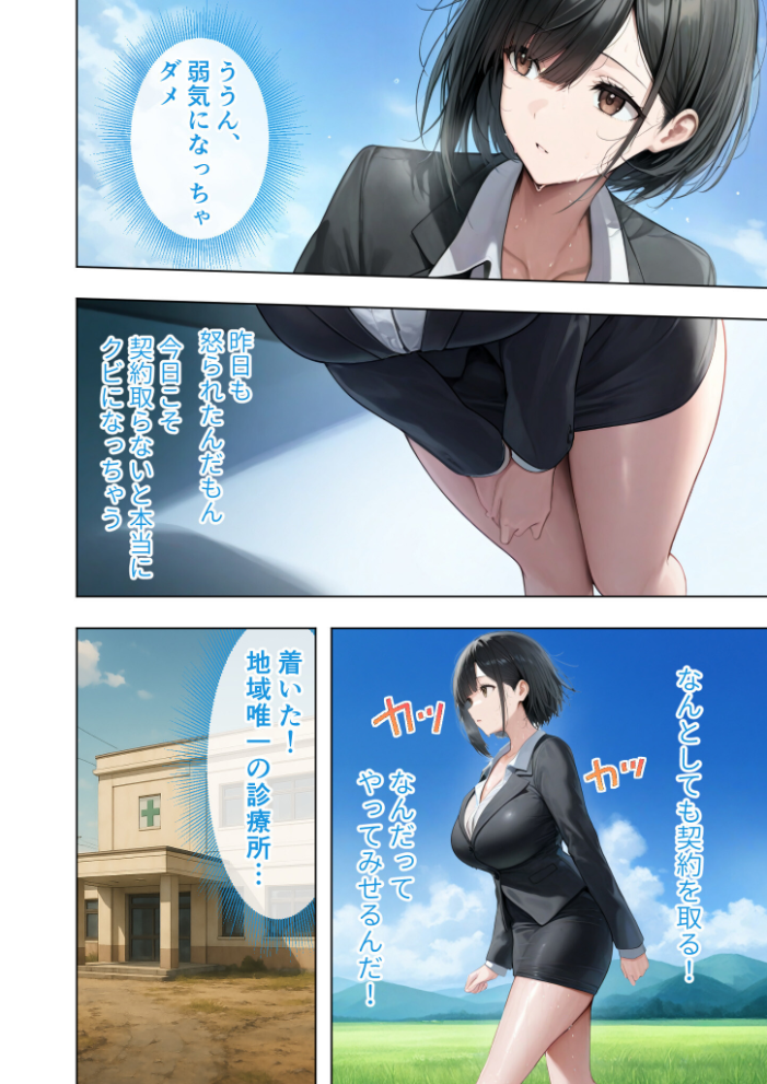 【エロ漫画】 悪徳医師の淫行×××治療・拾 〜退路なき淫行療法録〜 モザイク版 ラビットフット サンプル画像