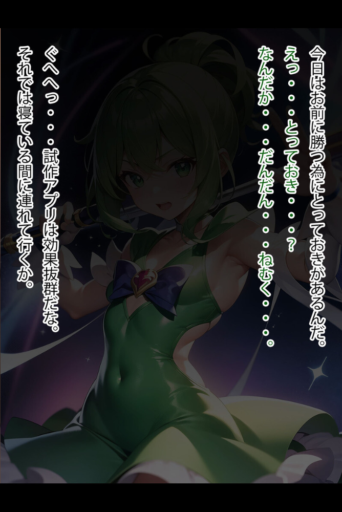 【エロ漫画】 【全2作収録】禁断の悪堕ち変身ヒロイン【グリーン・シルバー編】 モザイク版 NaruMinix ラビットフット サンプル画像