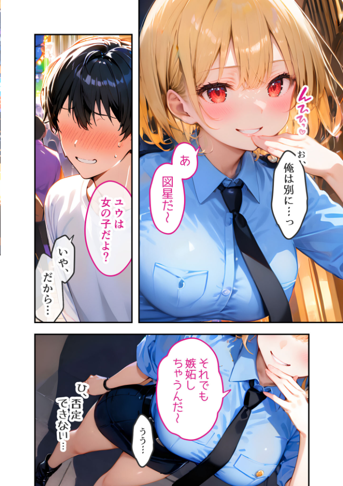 【エロ漫画】 愛する義妹のえっちな罵倒 〜タイホしちゃうぞお義兄ちゃん〜 モザイク版 ラビットフット サンプル画像