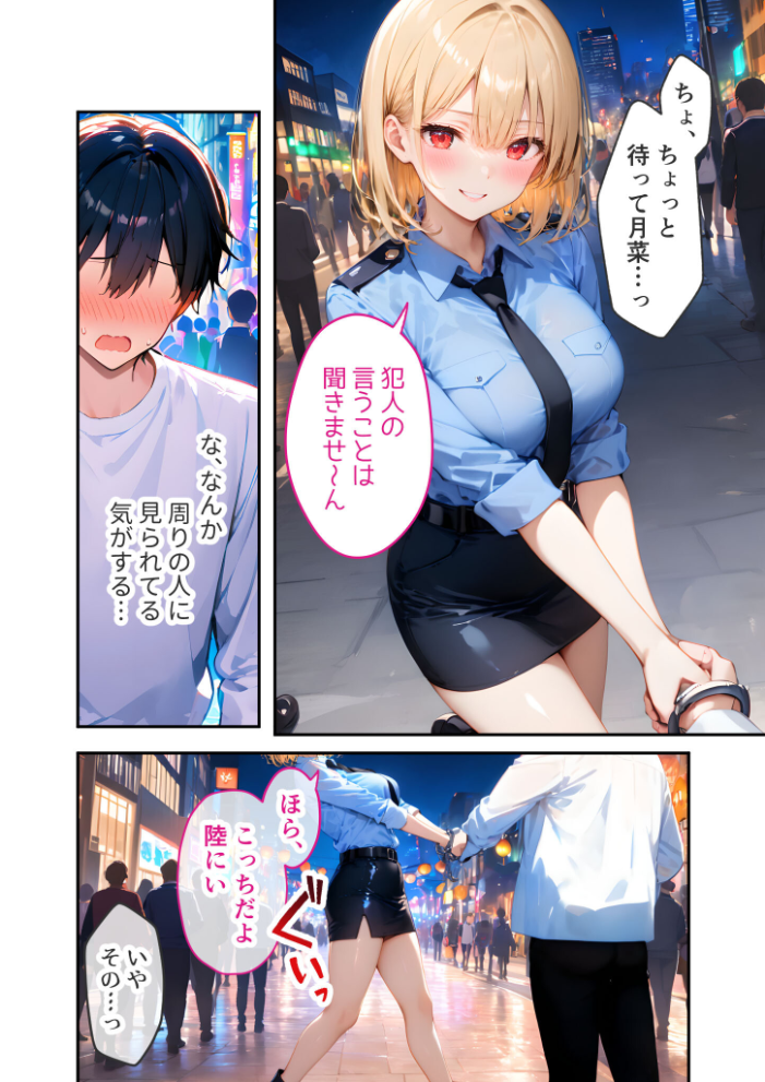 【エロ漫画】 愛する義妹のえっちな罵倒 〜タイホしちゃうぞお義兄ちゃん〜 モザイク版 ラビットフット サンプル画像
