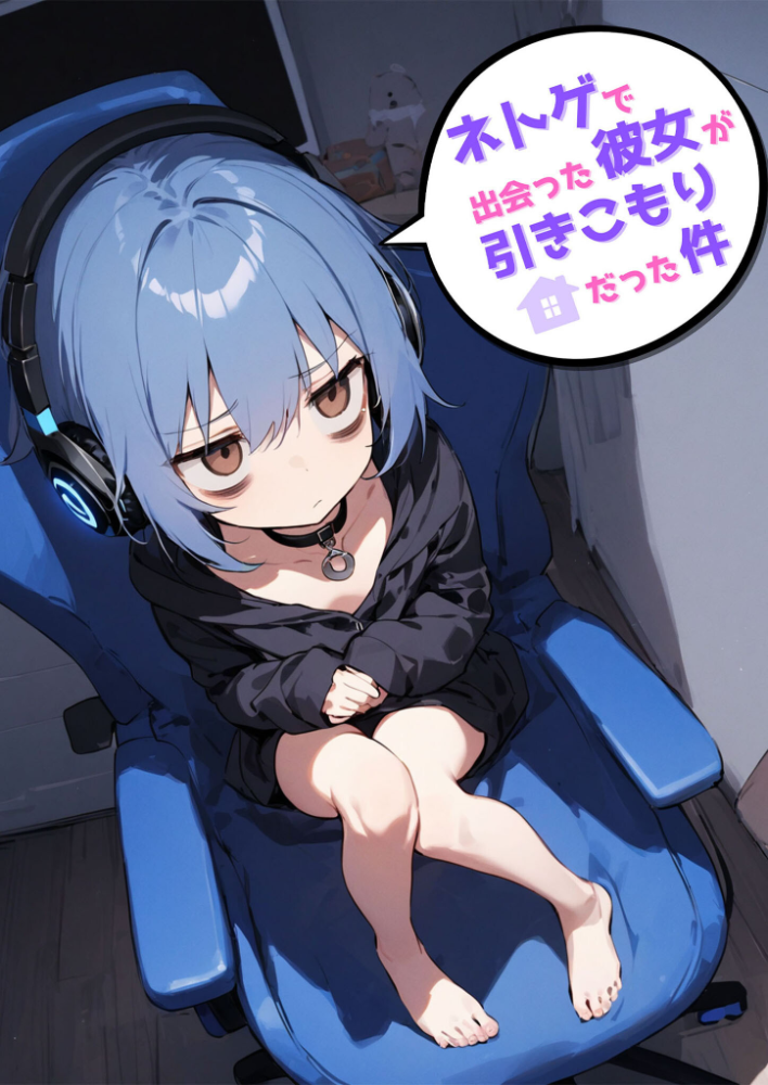 【エロ漫画】 ネトゲで出会った彼女が引きこもりだった件  永依藍LAB あいラビ サンプル画像