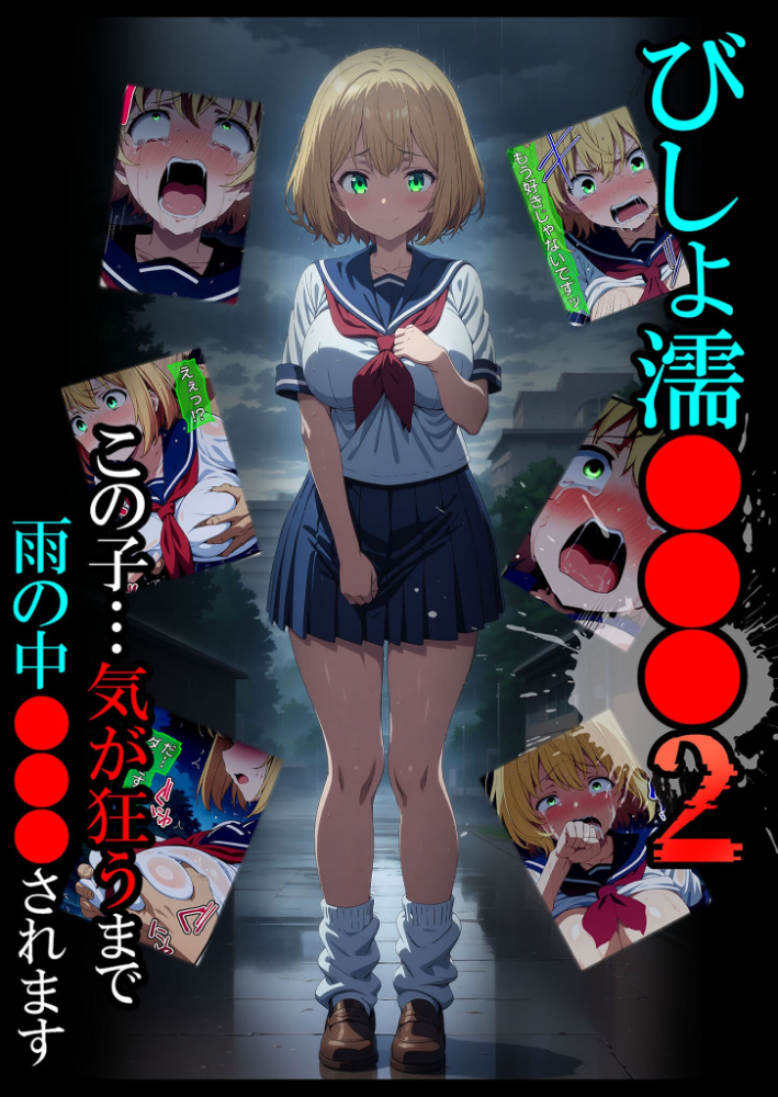 【エロ漫画】 びしょ濡●●●02 ばななメモリアル あいラビ サンプル画像