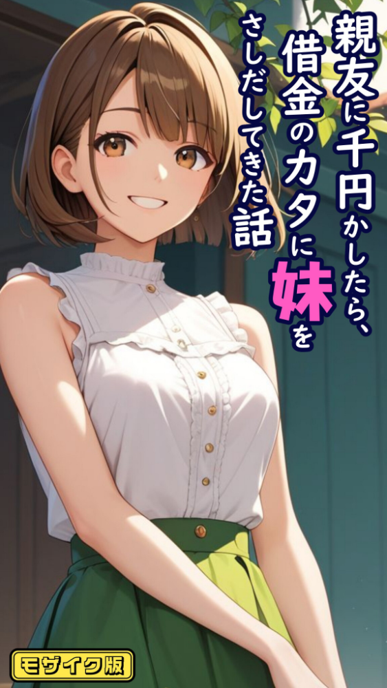 【エロ漫画】 親友に千円かしたら、借金のカタに妹をさしだしてきた話 モザイク版 とろとろコミック あいラビ サンプル画像