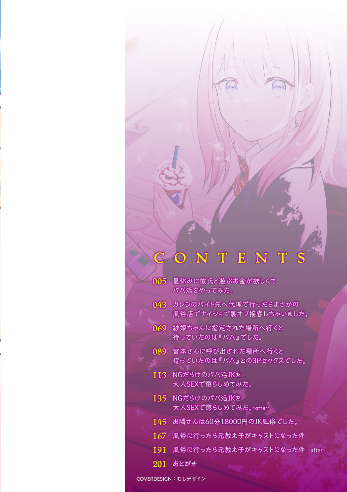 【エロ漫画】 体で稼ぐパパ活女子たちと大人セックスしちゃいました。【デジタル特装版】  k-ya サンプル画像