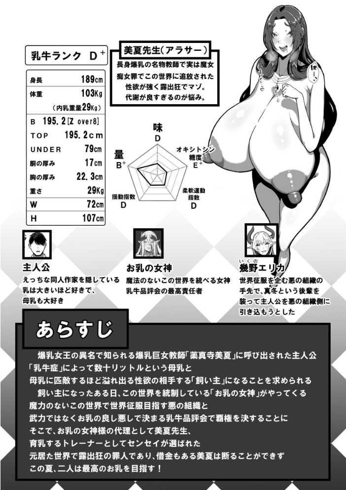 【エロ漫画】 乳牛のカイカタ 第六話 羽化 田中の味噌 サンプル画像