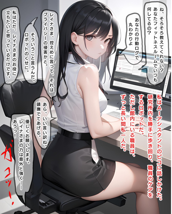 【エロ漫画】 レイナ「終末世界の武装●●」 モザイク版 あいまいクリエイト あいラビ サンプル画像