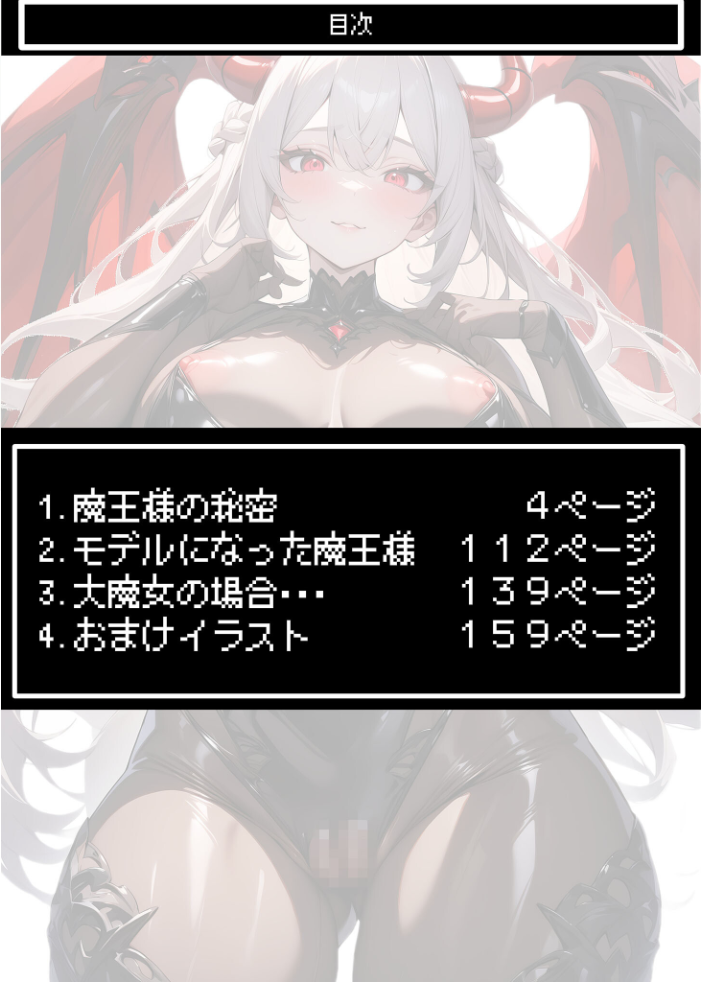 【エロ漫画】 魔王様の秘密 モザイク版 IM あいラビ サンプル画像