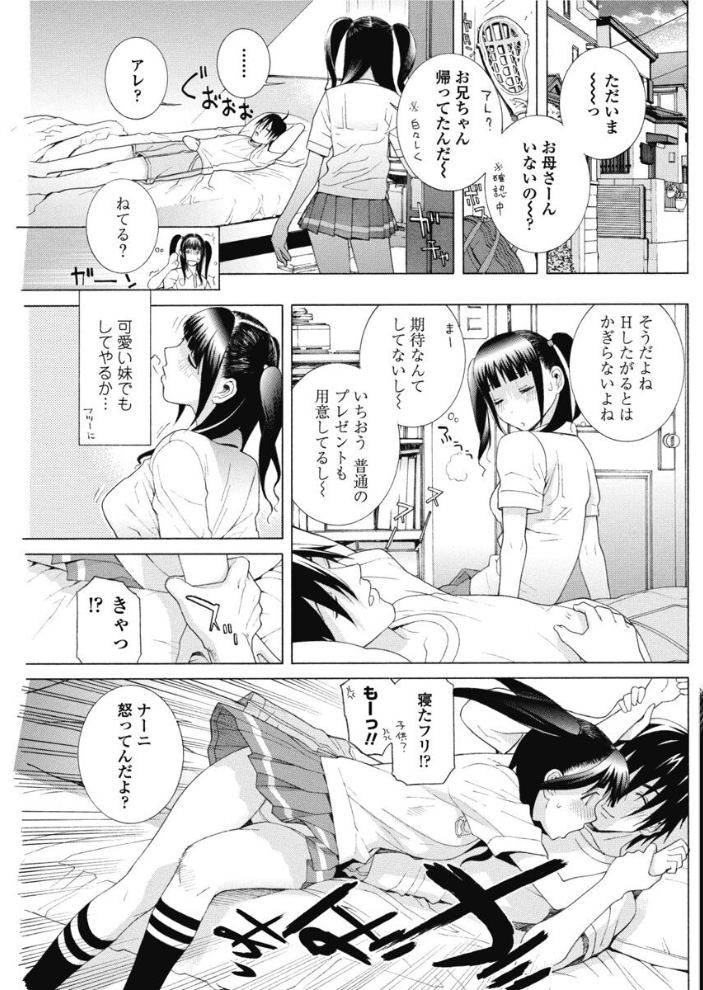 【エロ漫画】 義妹はプレゼント 志乃武丹英 サンプル画像