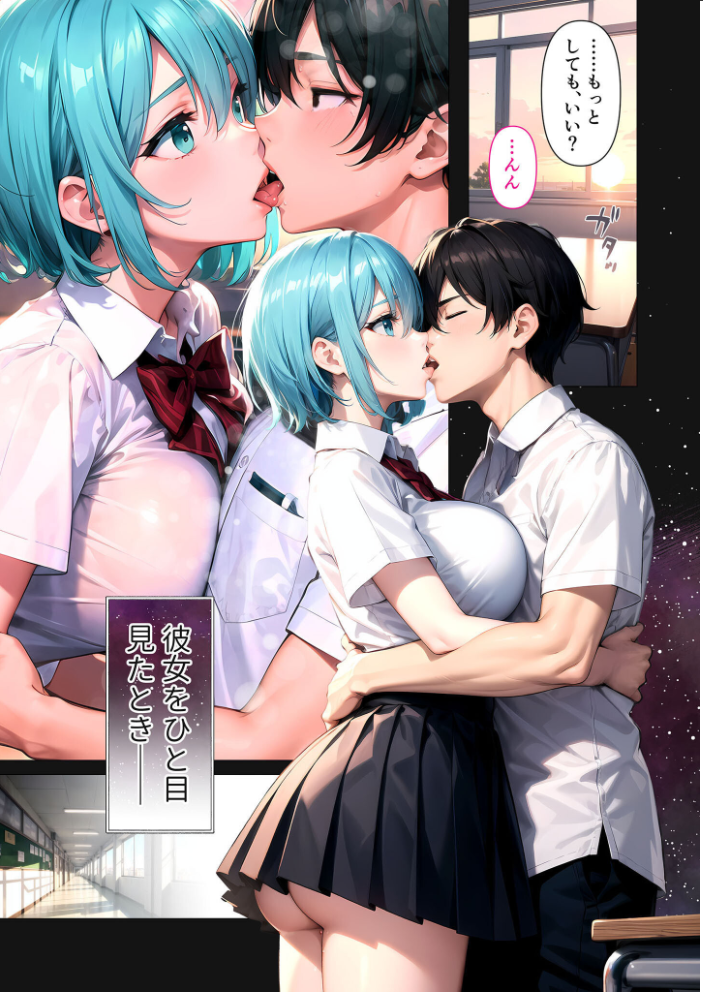 【エロ漫画】 【合冊版】巨乳な転××にヤリたい放題 モザイク版  ラビットフット サンプル画像