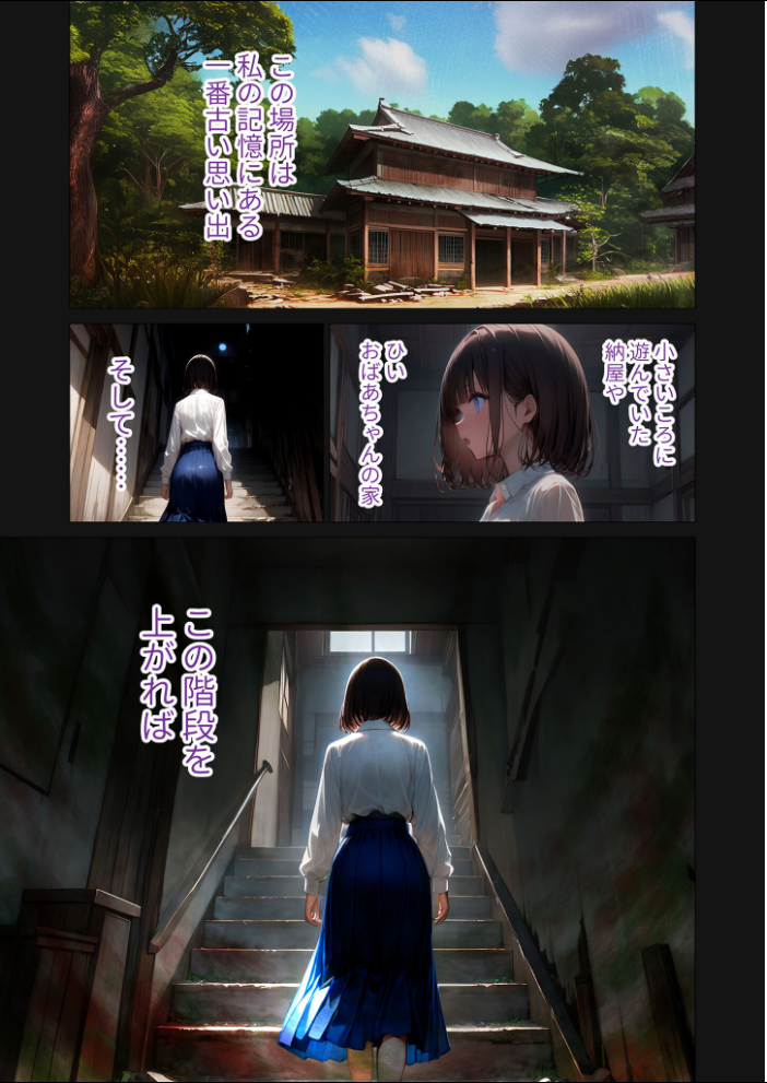 【エロ漫画】 怪異に堕ちる姫【恐】〜歪みゆく淫靡な記憶〜 モザイク版 ラビットフット サンプル画像