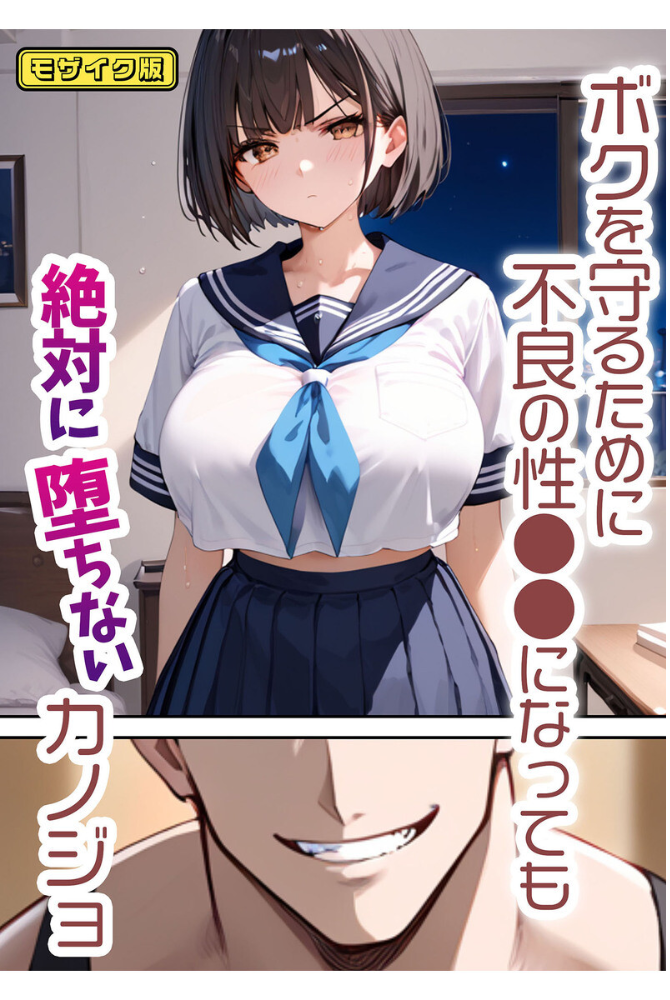 【エロ漫画】 【全2作収録】ボクを守るために不良の性●●になっても絶対に堕ちないカノジョ モザイク版 バベル太郎 ラビットフット サンプル画像