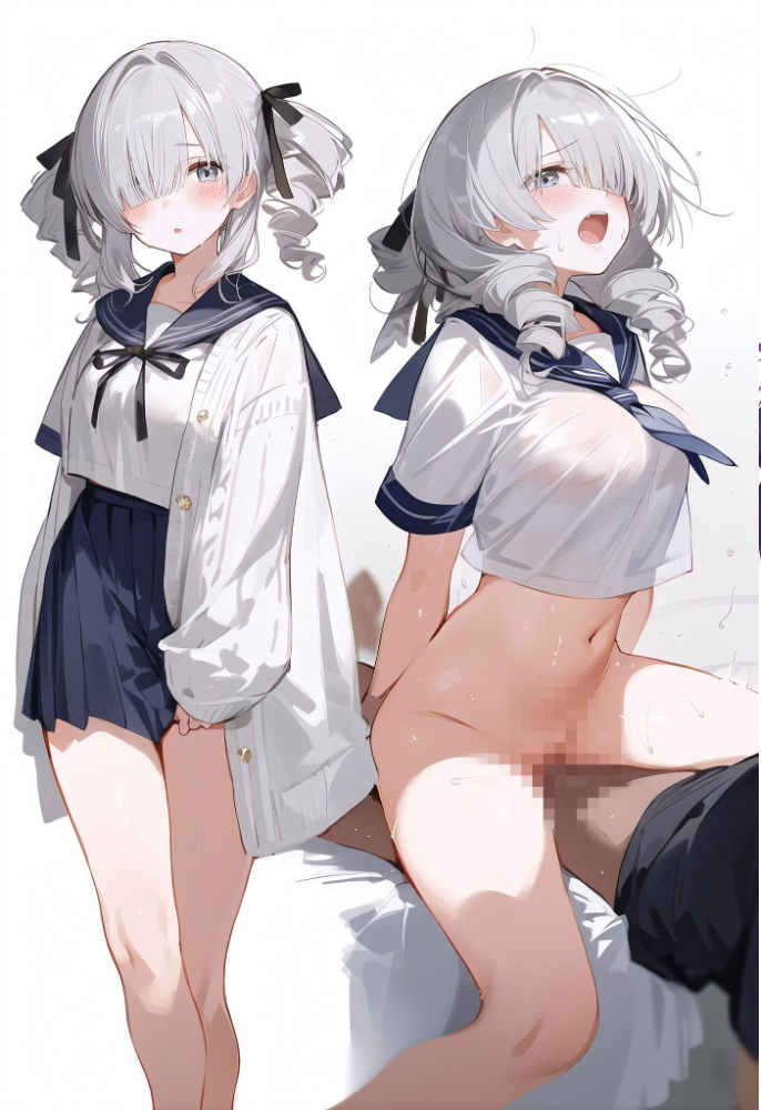 【エロ漫画】 ビフォーアフター〜性欲強めな彼女が僕の前だけで見せる顔〜 モザイク版 rara あいラビ サンプル画像