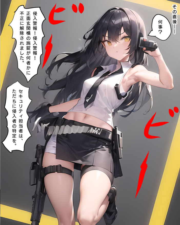 【エロ漫画】 レイナ「終末世界の武装●●」 モザイク版 あいまいクリエイト あいラビ サンプル画像