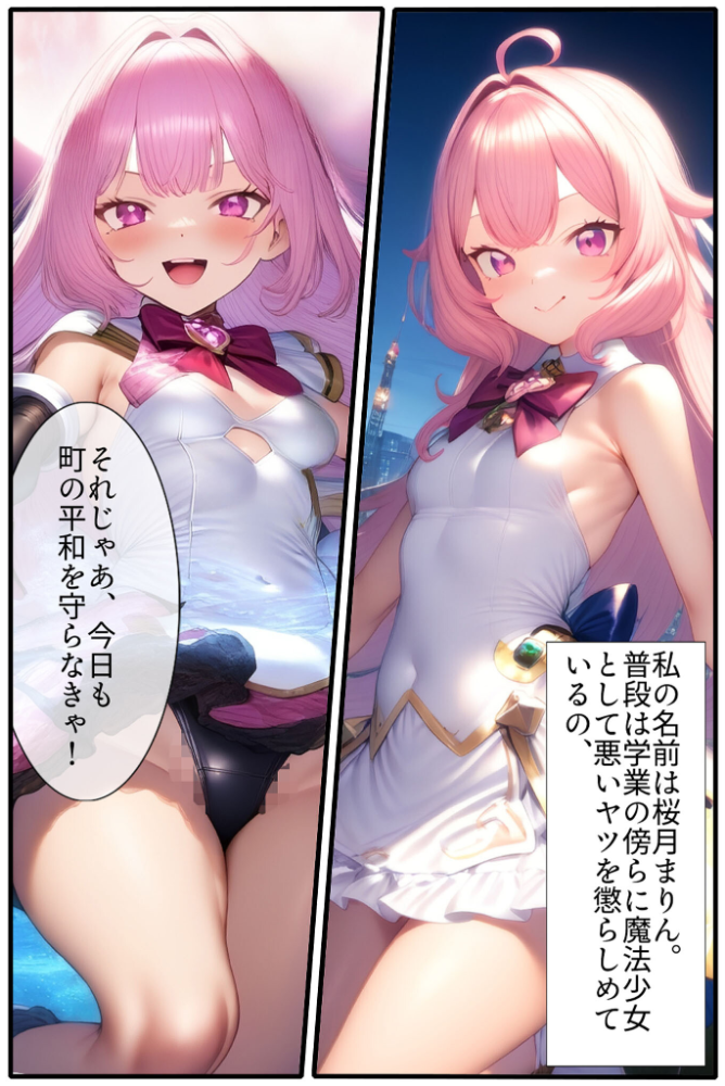 【エロ漫画】 華聖麗姫スイートフラワーズ 1 〜淫濁まみれる・堕ちる麗姫〜 モザイク版 NaruMinix あいラビ サンプル画像
