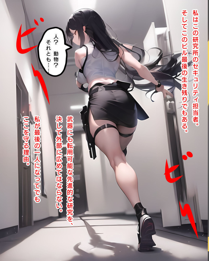 【エロ漫画】 レイナ「終末世界の武装●●」 モザイク版 あいまいクリエイト あいラビ サンプル画像