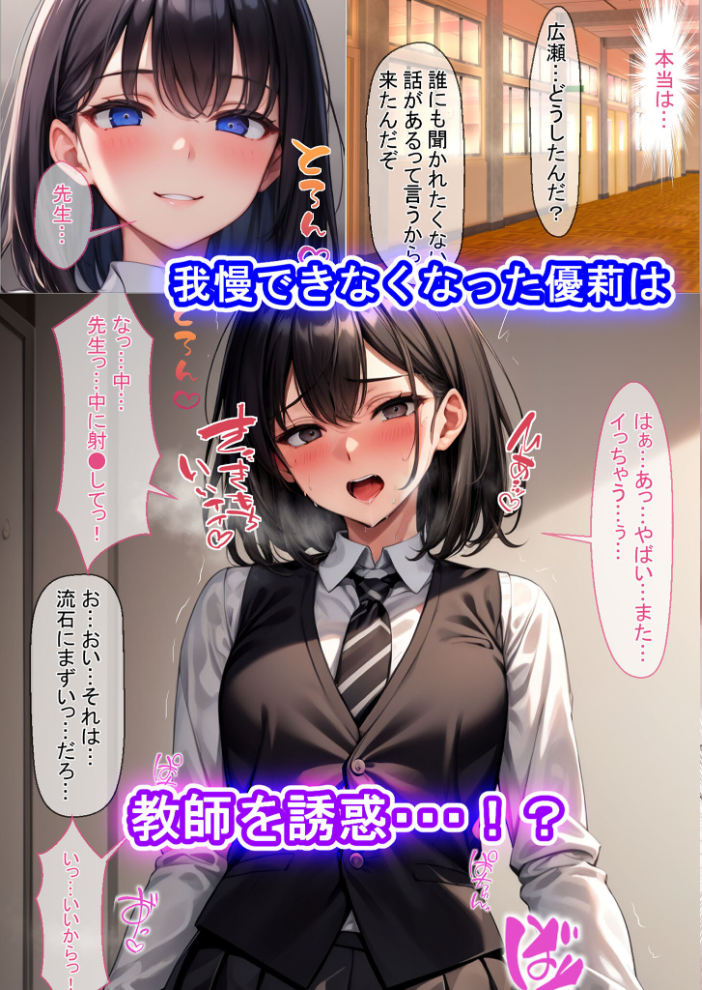 【エロ漫画】 義妹が生意気だったので、制服着衣でセックス漬けにしてやった 〜after days〜 モザイク版 ラブリークラフト あいラビ サンプル画像