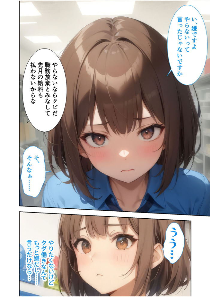 【エロ漫画】 当店限定！セックス￥0サービス 〜めちゃかわ店員さん達との好き放題えっち〜 モザイク版  ラビットフット サンプル画像