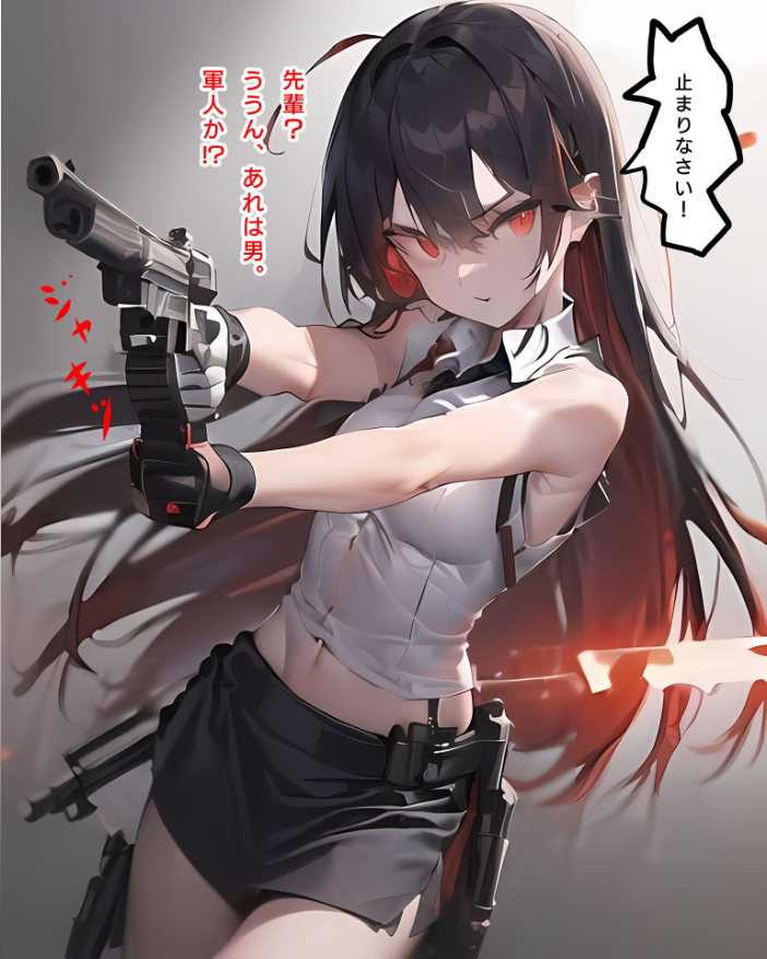 【エロ漫画】 レイナ「終末世界の武装●●」 モザイク版 あいまいクリエイト あいラビ サンプル画像