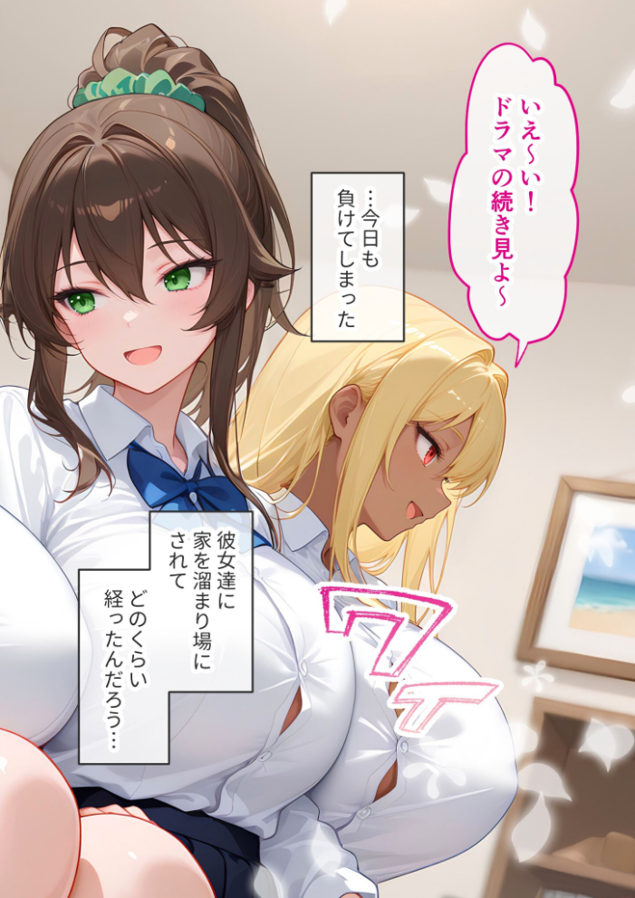 【エロ漫画】 【悲報】僕の家、クラスのギャルに占拠されてしまう… 第1話 ミステリアスな一ノ瀬さんは僕を独り占めしたい モザイク版 ラビットフット サンプル画像