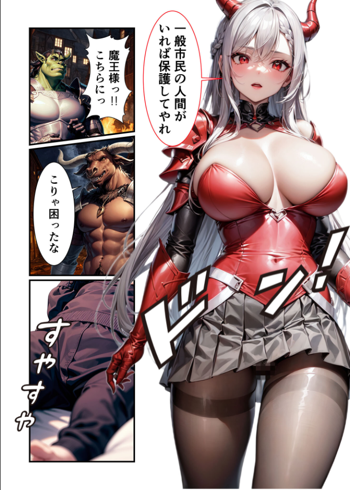 【エロ漫画】 魔王が俺の女神様 モザイク版  IM あいラビ サンプル画像