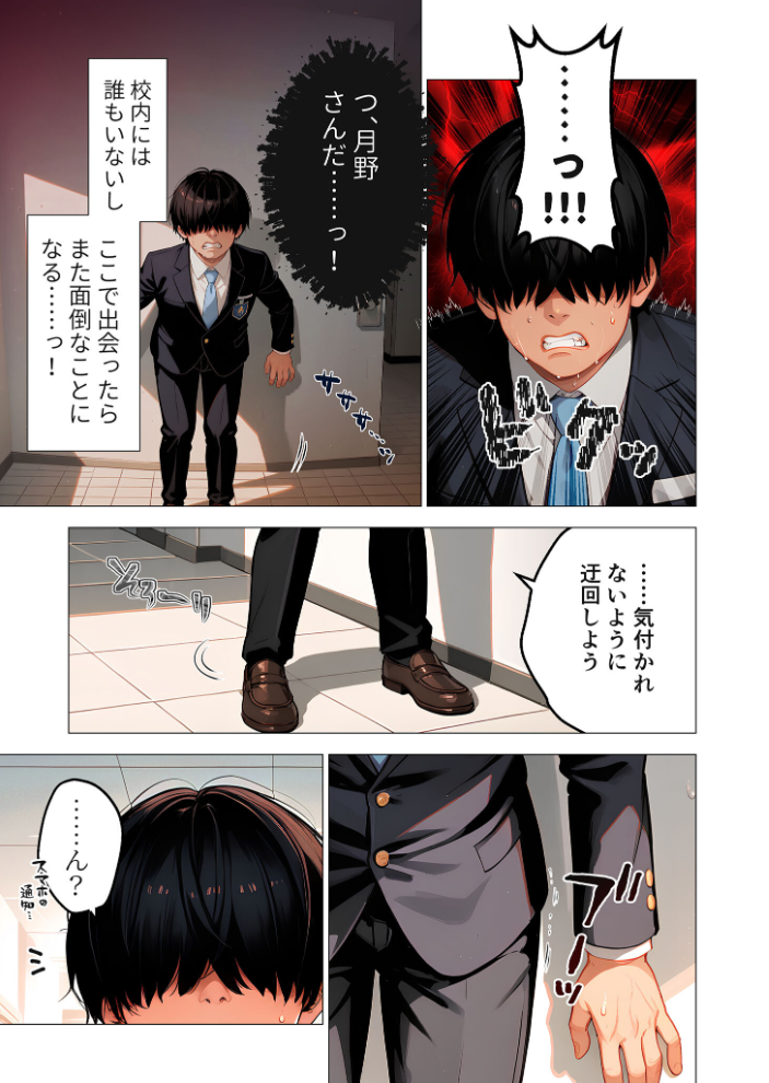 【エロ漫画】 ご都合エッチ最強アプリ第1話 〜生意気なメスを徹底攻略!〜 モザイク版 ラビットフット サンプル画像