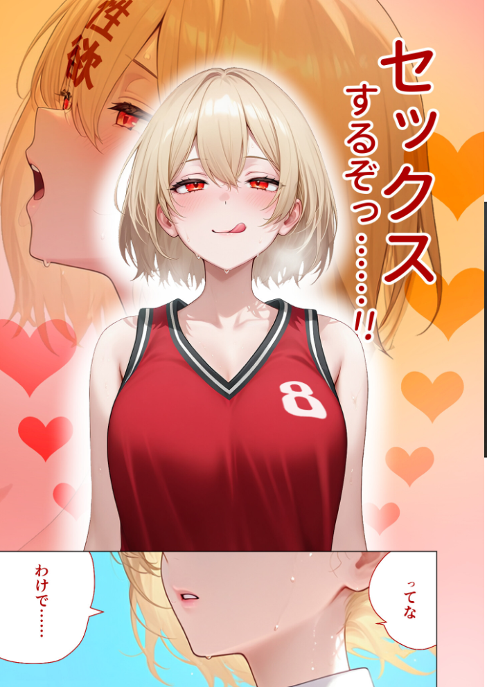 【エロ漫画】 【合冊版】真夏のビッチな姉妹ハーレム 〜オ○ニー中毒ギャル達の家庭教師になった俺〜 第1巻 FANZA限定版  ラビットフット サンプル画像