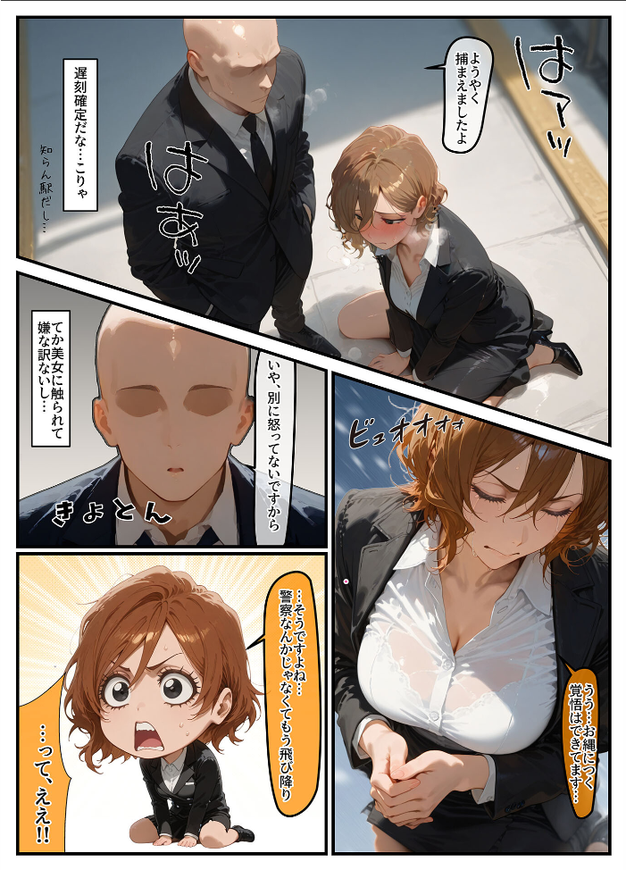 【エロ漫画】 貞操逆転世界では元推し達が処女をこじらせてチ●媚びしてくる モザイク版 はらいでか あいラビ サンプル画像