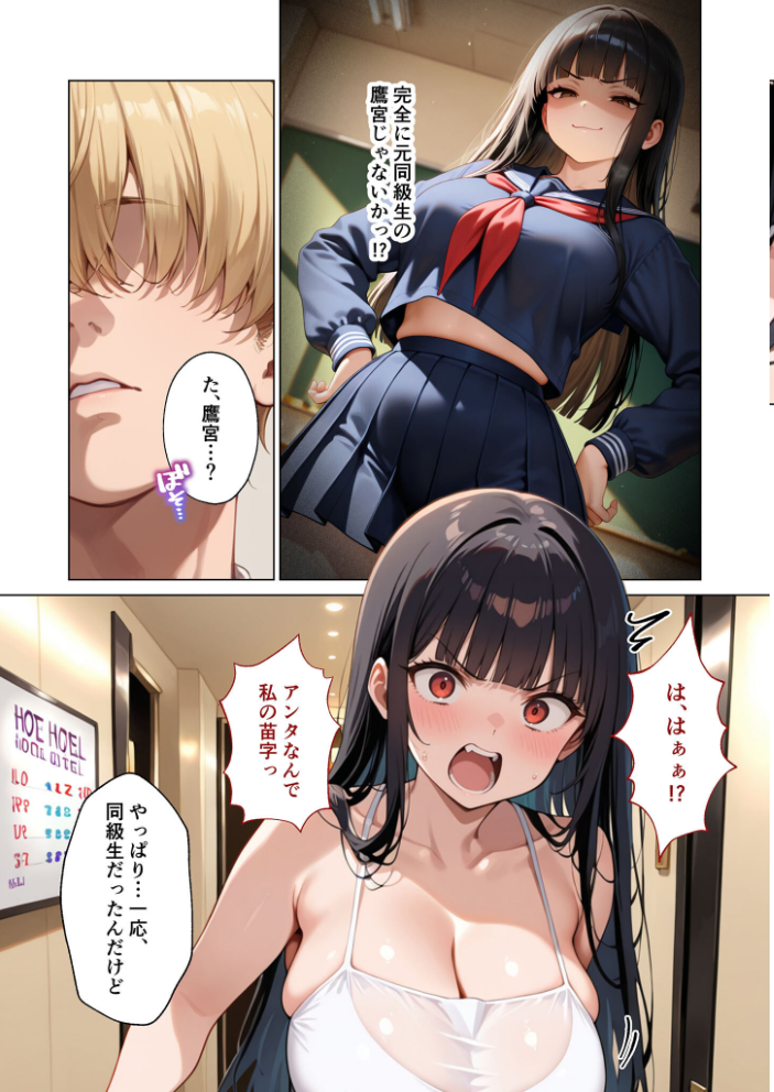 【エロ漫画】 マッチング型純愛風俗店「レッドリンク」 第7話 〜没落令嬢でも愛してくれますか?〜 モザイク版 ラビットフット サンプル画像