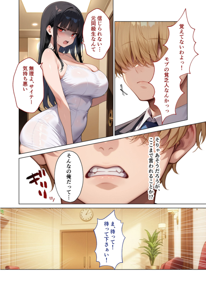 【エロ漫画】 マッチング型純愛風俗店「レッドリンク」 第7話 〜没落令嬢でも愛してくれますか?〜 モザイク版 ラビットフット サンプル画像