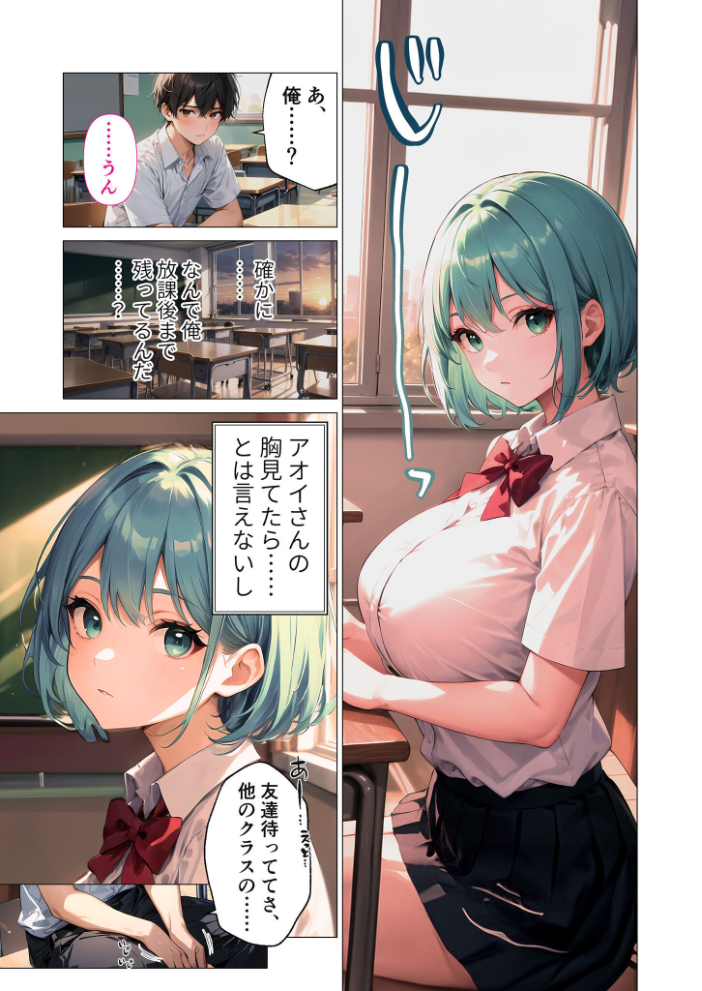 【エロ漫画】 【合冊版】巨乳な転××にヤリたい放題 モザイク版  ラビットフット サンプル画像