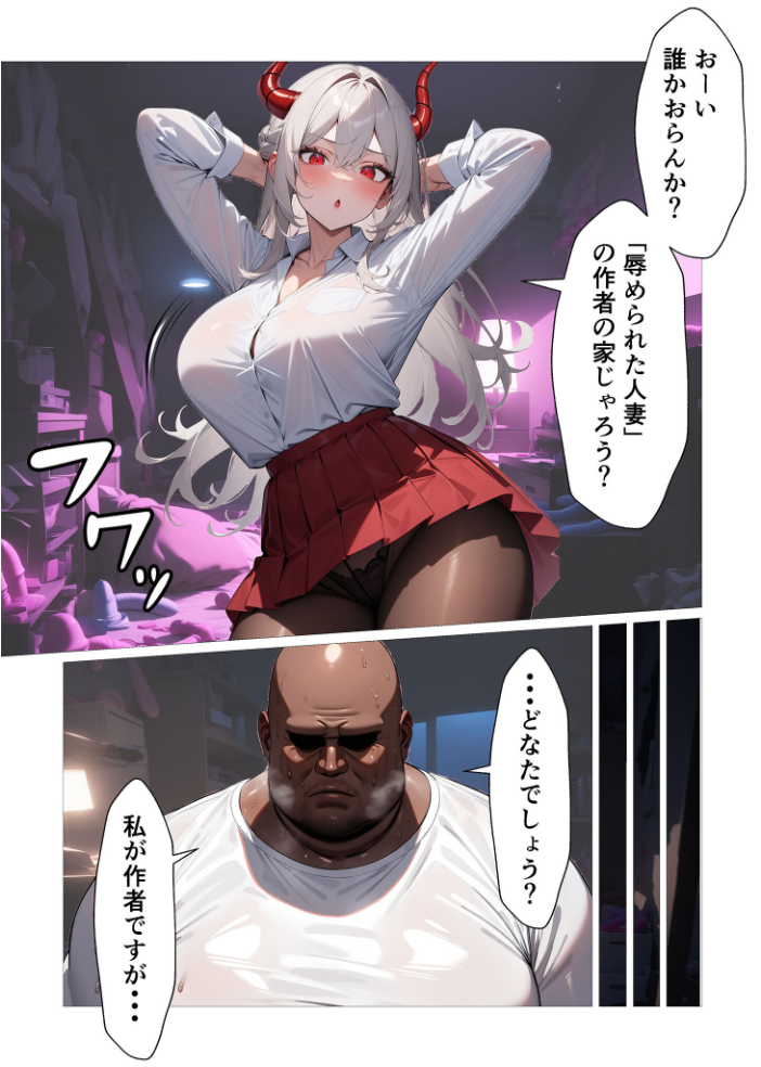 【エロ漫画】 魔王様の秘密 モザイク版 IM あいラビ サンプル画像