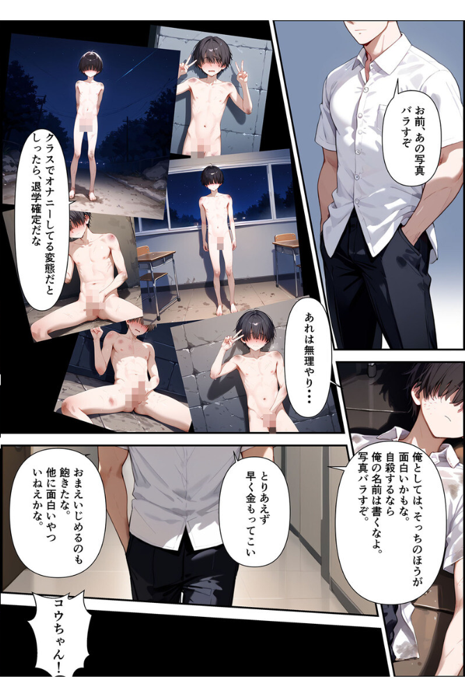 【エロ漫画】 【全2作収録】ボクを守るために不良の性●●になっても絶対に堕ちないカノジョ モザイク版 バベル太郎 ラビットフット サンプル画像