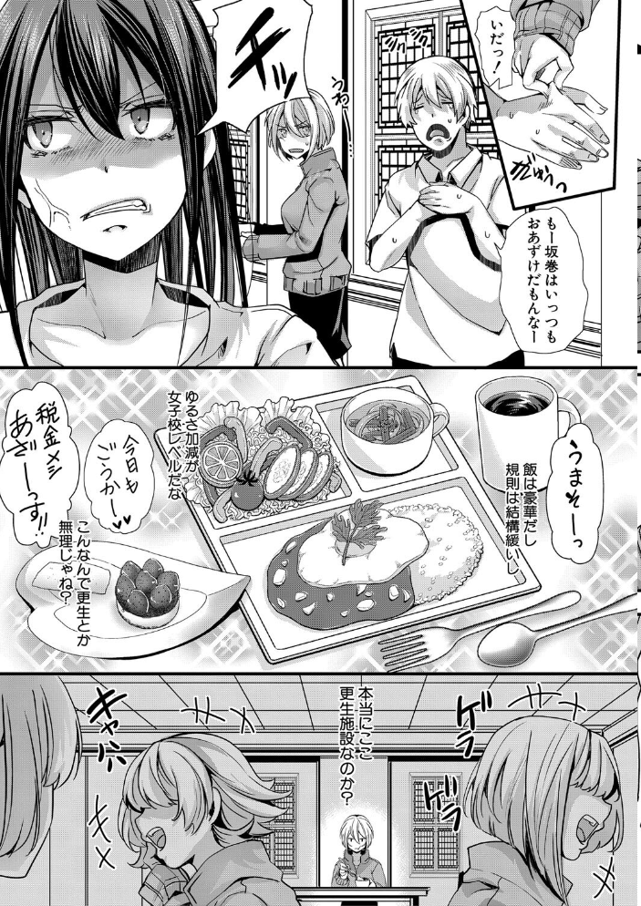 【エロ漫画】 少女A矯正交尾 -人生舐めプ中のメスに肉棒で再教育しちゃいました-【FANZA特装版】 hal サンプル画像