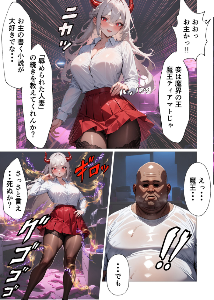 【エロ漫画】 魔王様の秘密 モザイク版 IM あいラビ サンプル画像