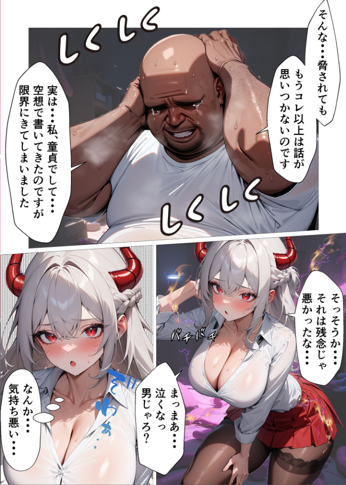 【エロ漫画】 魔王様の秘密 モザイク版 IM あいラビ サンプル画像