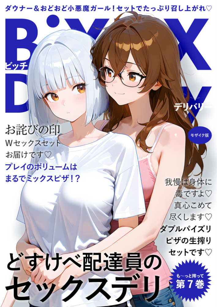 【エロ漫画】 BiXXX Delivery 第7巻 〜どすけべ配達員のセックスデリ〜 モザイク版 ラビットフット サンプル画像