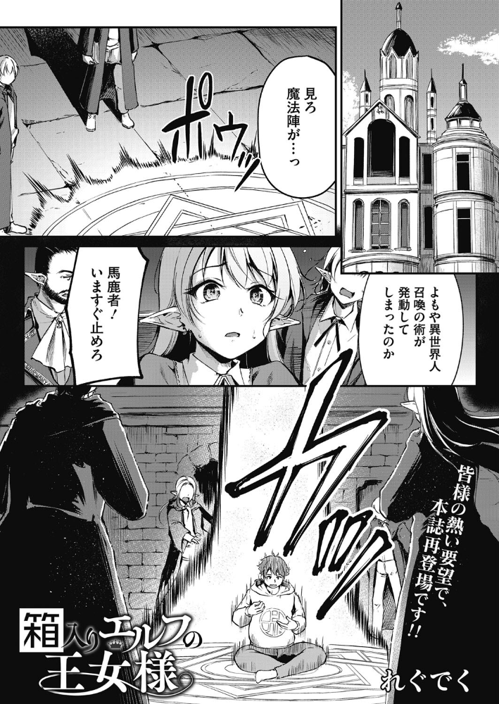 【エロ漫画】 箱入りエルフの王女様 れぐでく サンプル画像
