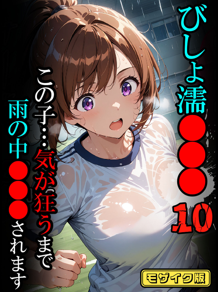 【エロ漫画】 びしょ濡●●●10【CG】モザイク版 ばななメモリアル あいラビ サンプル画像