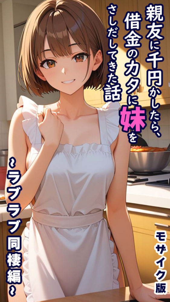 【エロ漫画】 親友に千円かしたら、借金のカタに妹をさしだしてきた話 〜ラブラブ同棲編〜 モザイク版 とろとろコミック あいラビ サンプル画像