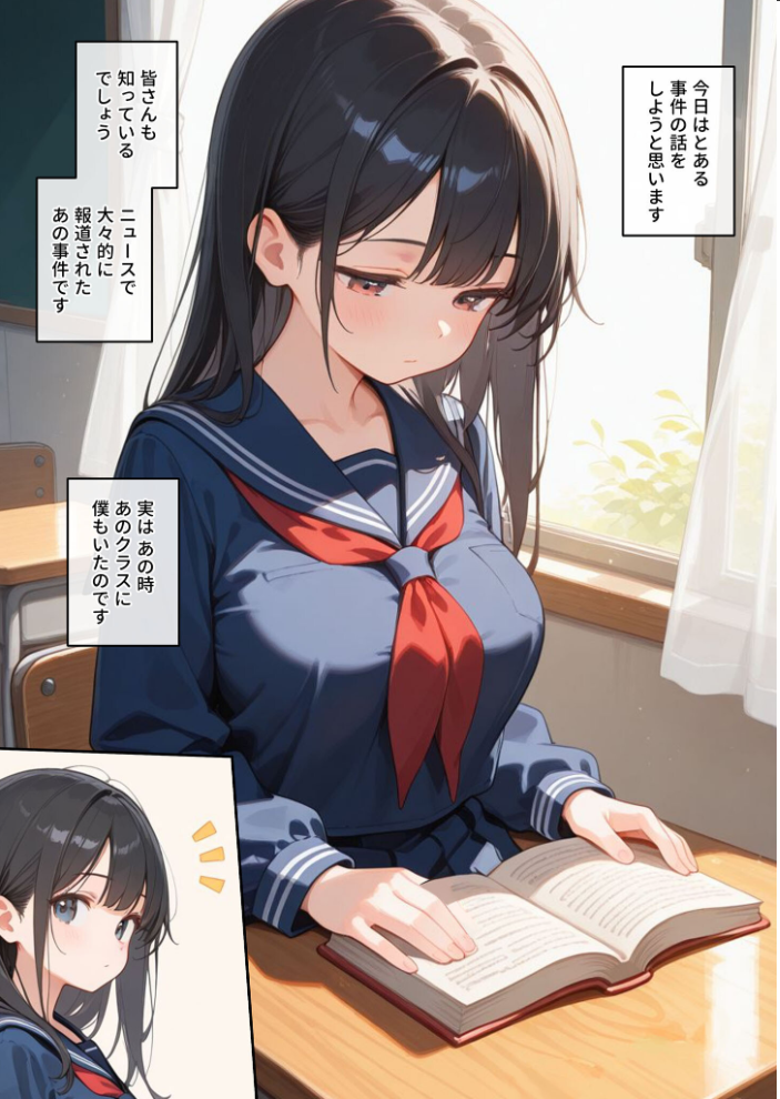 【エロ漫画】 学園を占拠したテロリストがド変態だったら モザイク版 砂糖愛好会 あいラビ サンプル画像