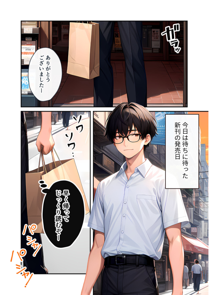 【エロ漫画】 陰キャの僕、透視の力を手に入れる。第十二話 〜パリピギャルへの淫らな制裁〜 モザイク版 ラビットフット サンプル画像