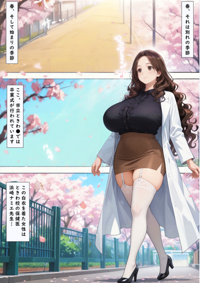 【エロ漫画】 授乳保健室【卒業編酔いどれセンチメンタルはちゃめちゃセックス】 モザイク版  にゃぷそでぃ あいラビ サンプル画像