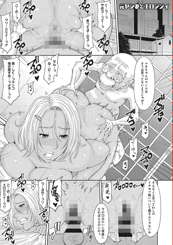 【エロ漫画】 元ヤン妻とエロ爺【単行本】 甲斐ひろゆき サンプル画像