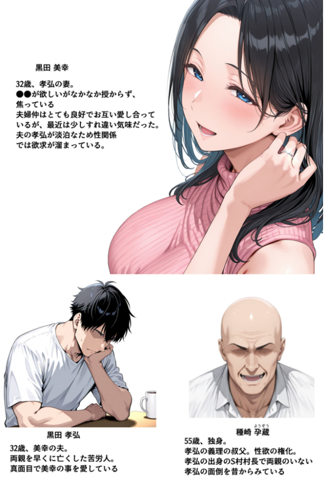 【エロ漫画】 ●●を欲しがる俺の妻がなぜかドスケベ巫女服でNTRれた件 モザイク版  きょこーの王国 あいラビ サンプル画像