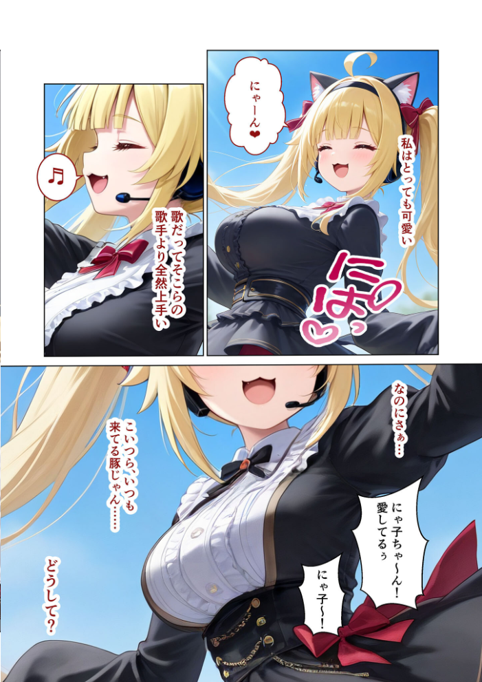 【エロ漫画】 新人アイドルのエロ我慢 〜猫被りアイドルの枕チャレンジ!〜 モザイク版 ラビットフット サンプル画像