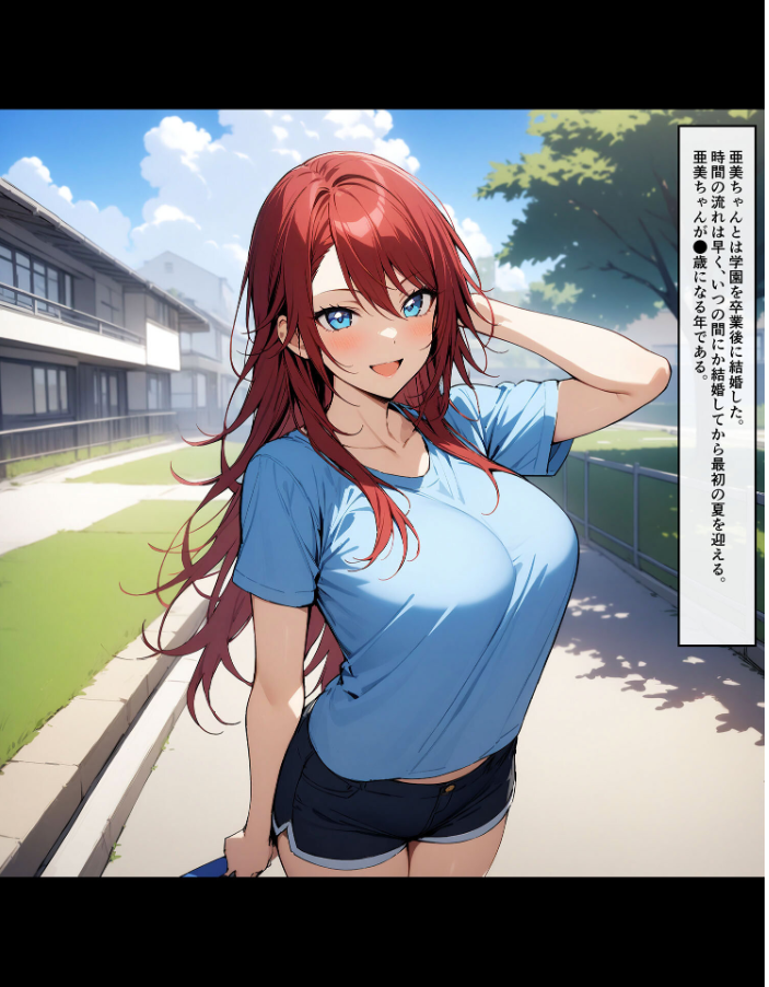 【エロ漫画】 爆乳母娘と田舎で子作りハーレム10〜亜美編〜  ハレノヒ あいラビ サンプル画像